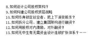 活动-百强企业董事长群（线上股权微课堂）邀请函