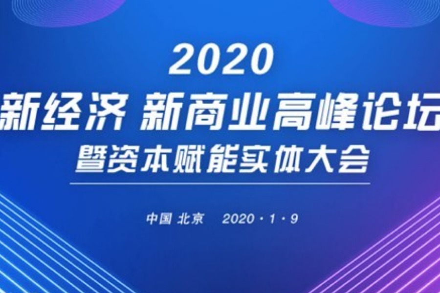 2020新经济新商业高峰论坛暨资本赋能实体大会